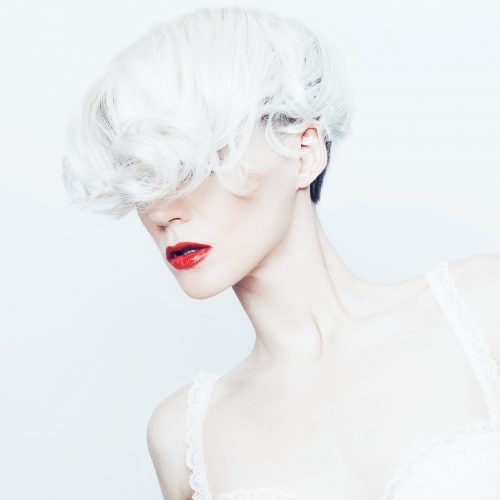 Fashion Portrait A Sensual Blonde Lady With Stylish Haircut Gurme MAG